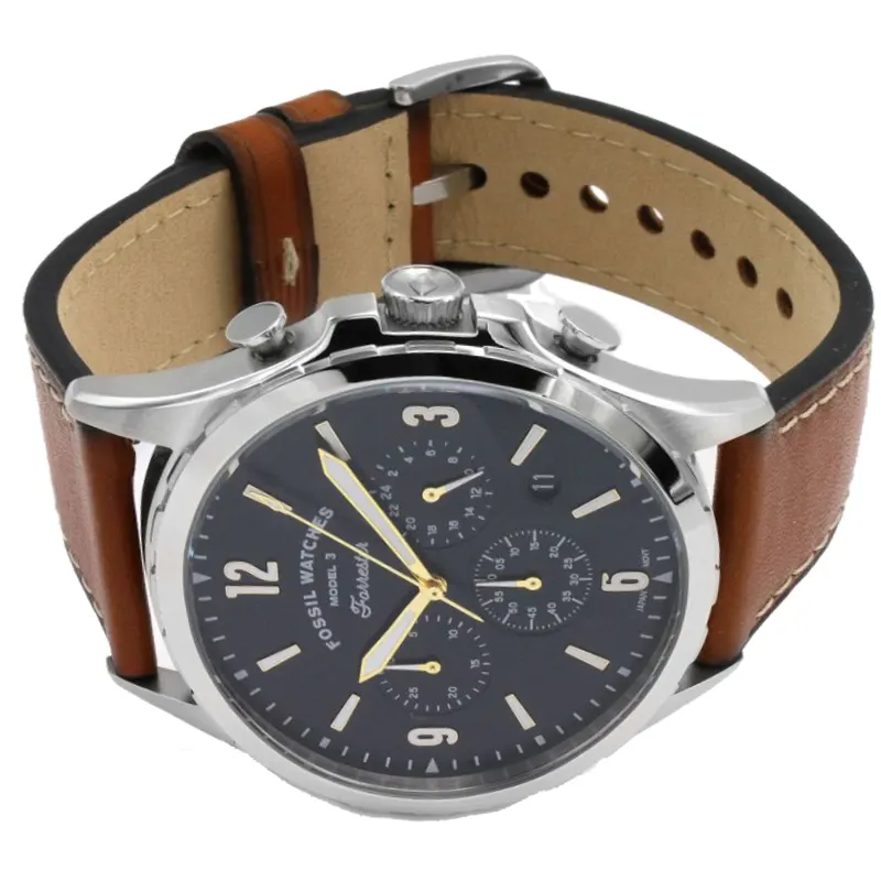 Fossil Men's Watch Forrester Luggage Leather | FS5607